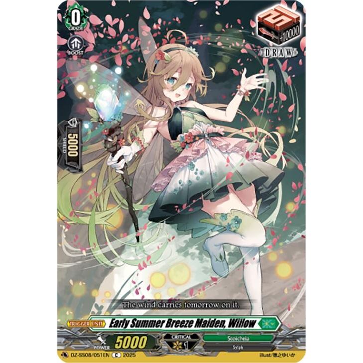 Image for Early Summer Breeze Maiden, Willow (DZ-SS08/051EN) (DZ-SS08) - Cardfight Vanguard