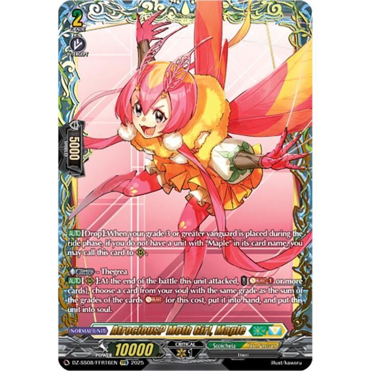 Image for Atrocious? Moth Girl, Maple (FFR) (DZ-SS08/FFR16EN) (DZ-SS08) - Cardfight Vanguard