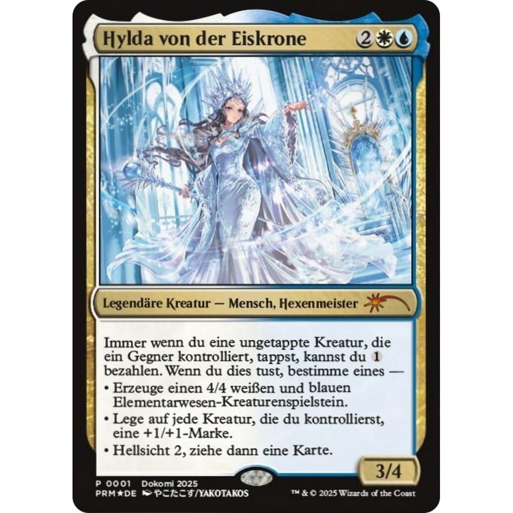 Image for Hylda of the Icy Crown (German) (1) (UMP) - Magic: The Gathering