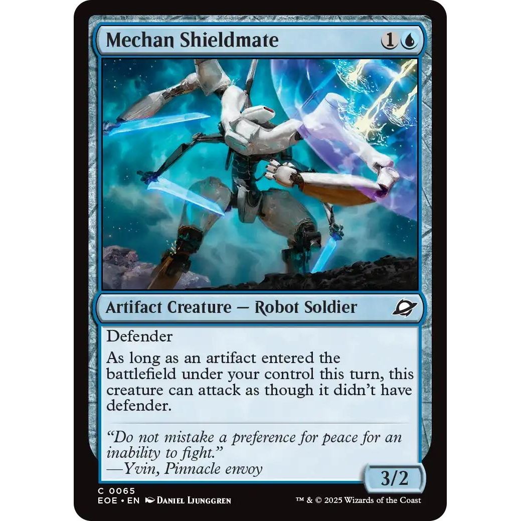 Image for Mechan Shieldmate (65) (EOE) - Magic: The Gathering