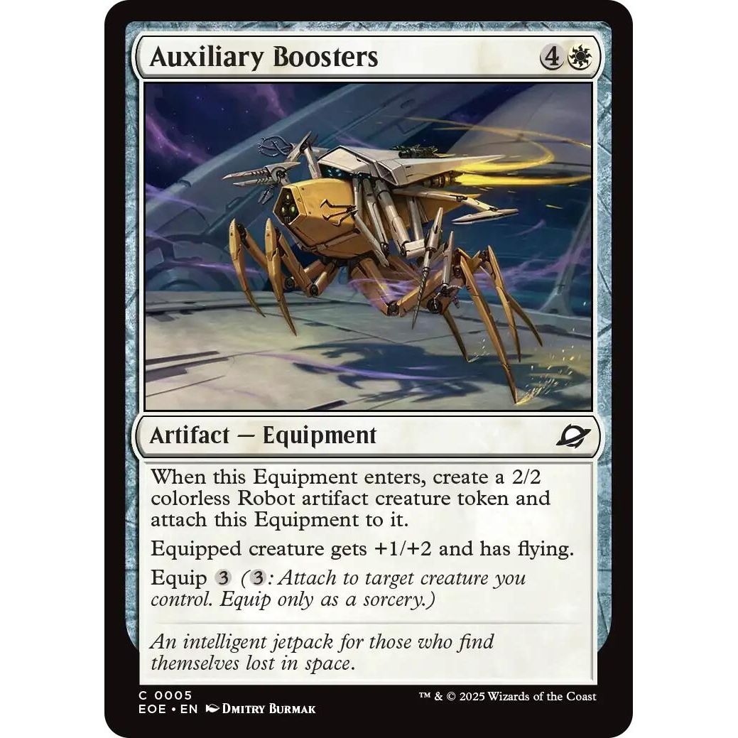 Image for Auxiliary Boosters (5) (EOE) - Magic: The Gathering
