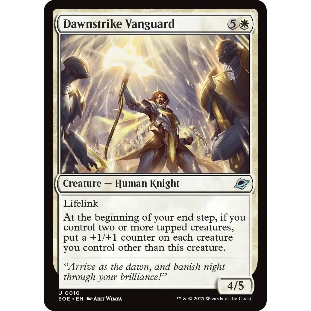 Image for Dawnstrike Vanguard (10) (EOE) - Magic: The Gathering