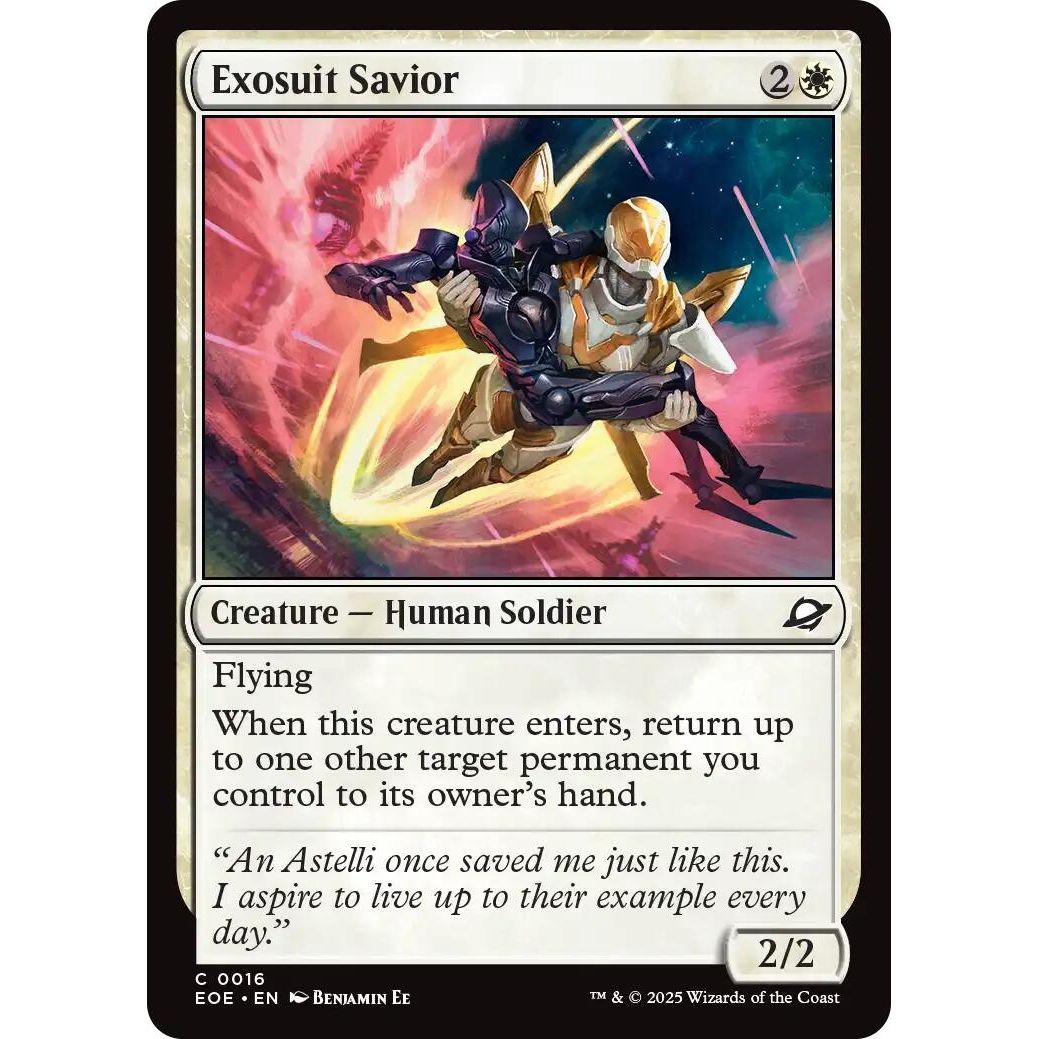 Image for Exosuit Savior (16) (EOE) - Magic: The Gathering