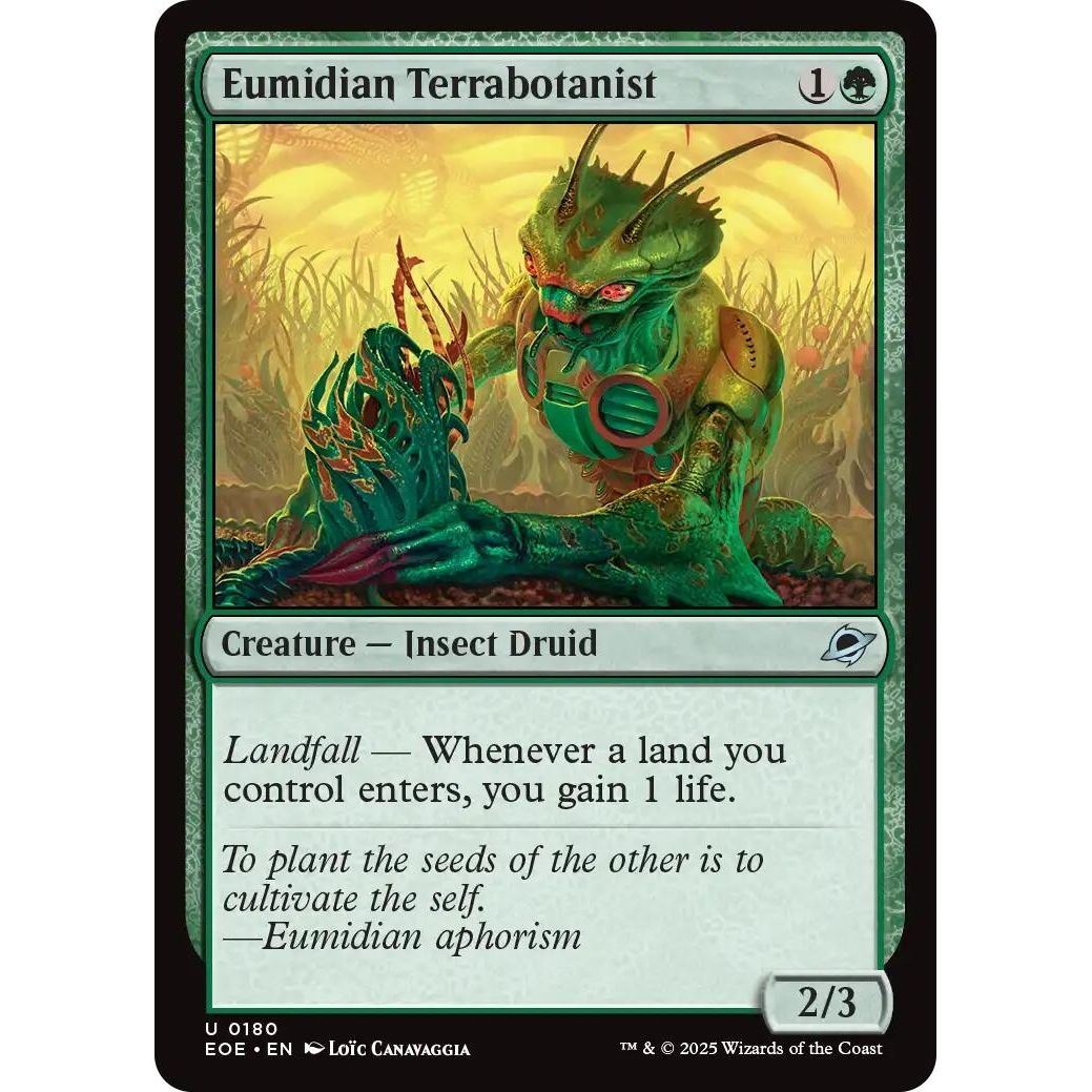 Image for Eumidian Terrabotanist (180) (EOE) - Magic: The Gathering