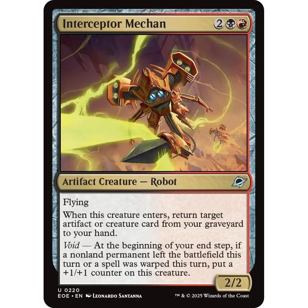 Image for Interceptor Mechan (220) (EOE) - Magic: The Gathering
