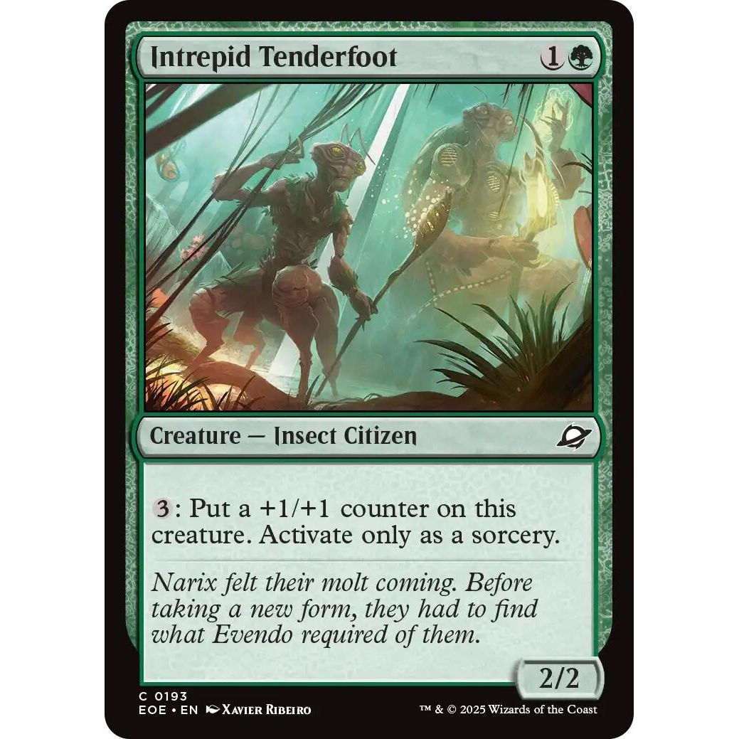 Image for Intrepid Tenderfoot (193) (EOE) - Magic: The Gathering
