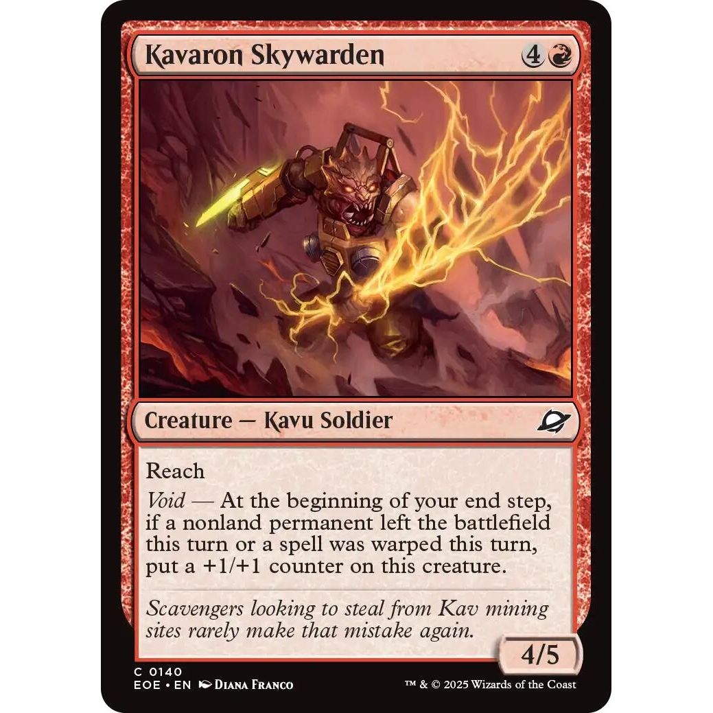 Image for Kavaron Skywarden (140) (EOE) - Magic: The Gathering