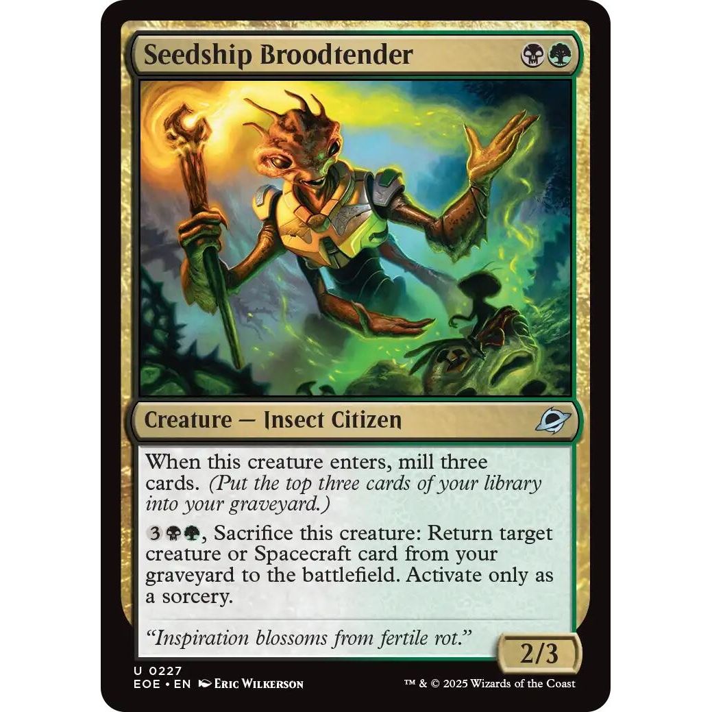 Image for Seedship Broodtender (227) (EOE) - Magic: The Gathering