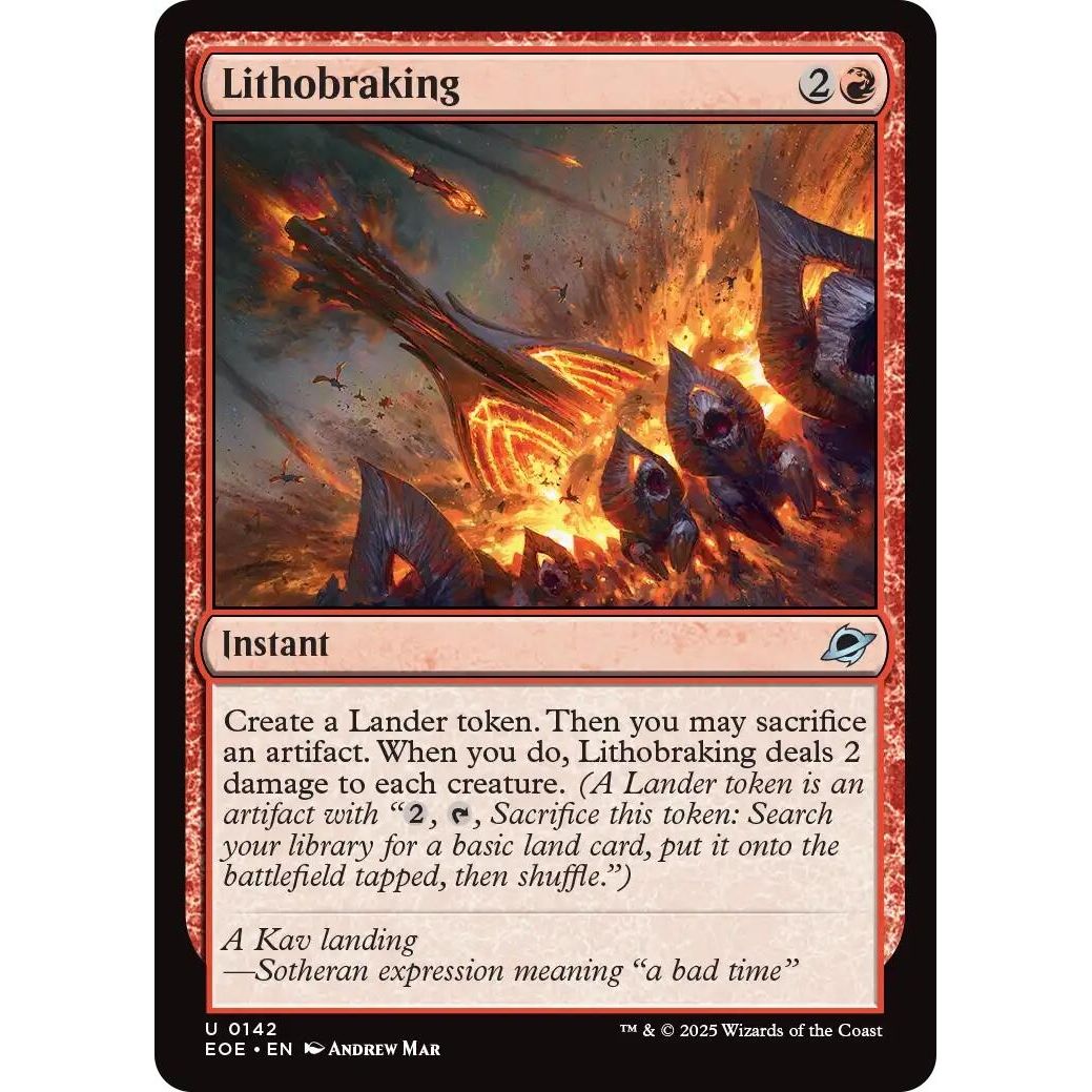 Image for Lithobraking (142) (EOE) - Magic: The Gathering