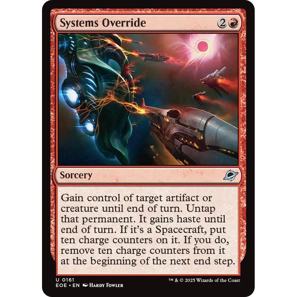 Image for Systems Override (161) (EOE) - Magic: The Gathering