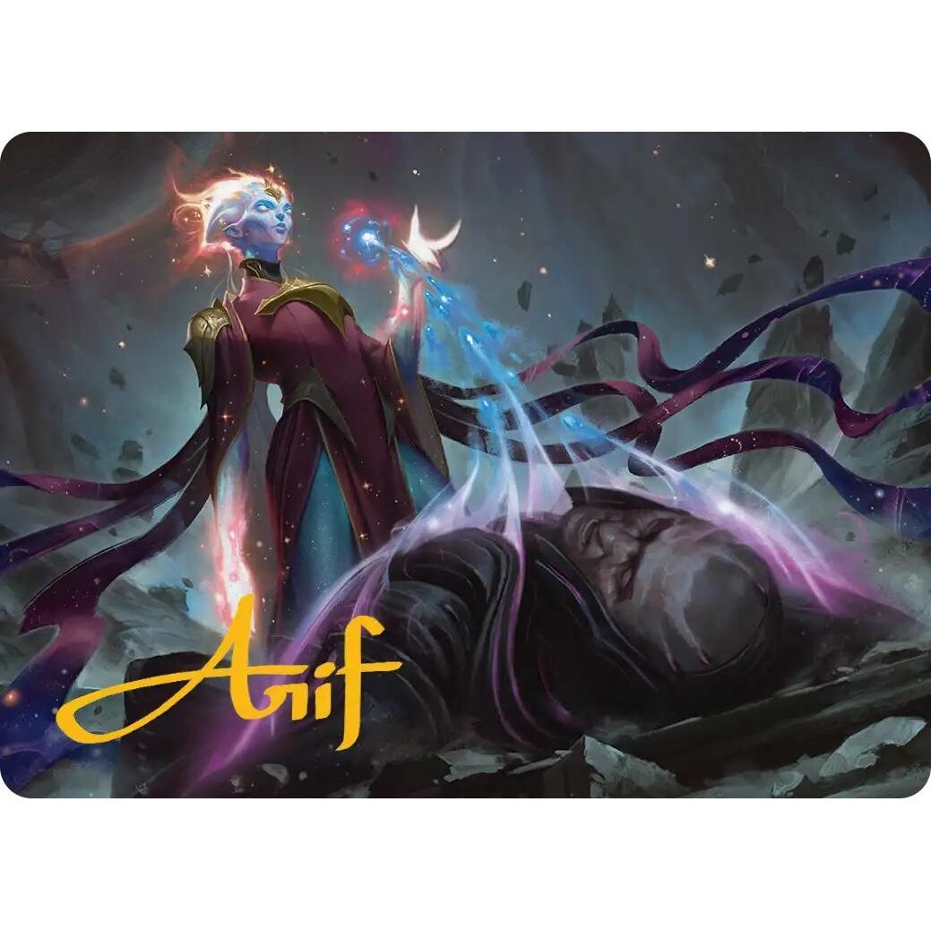 Image for Lightstall Inquisitor Art Card (Gold-Stamped Signature) (5) (AAEOE) - Magic: The Gathering