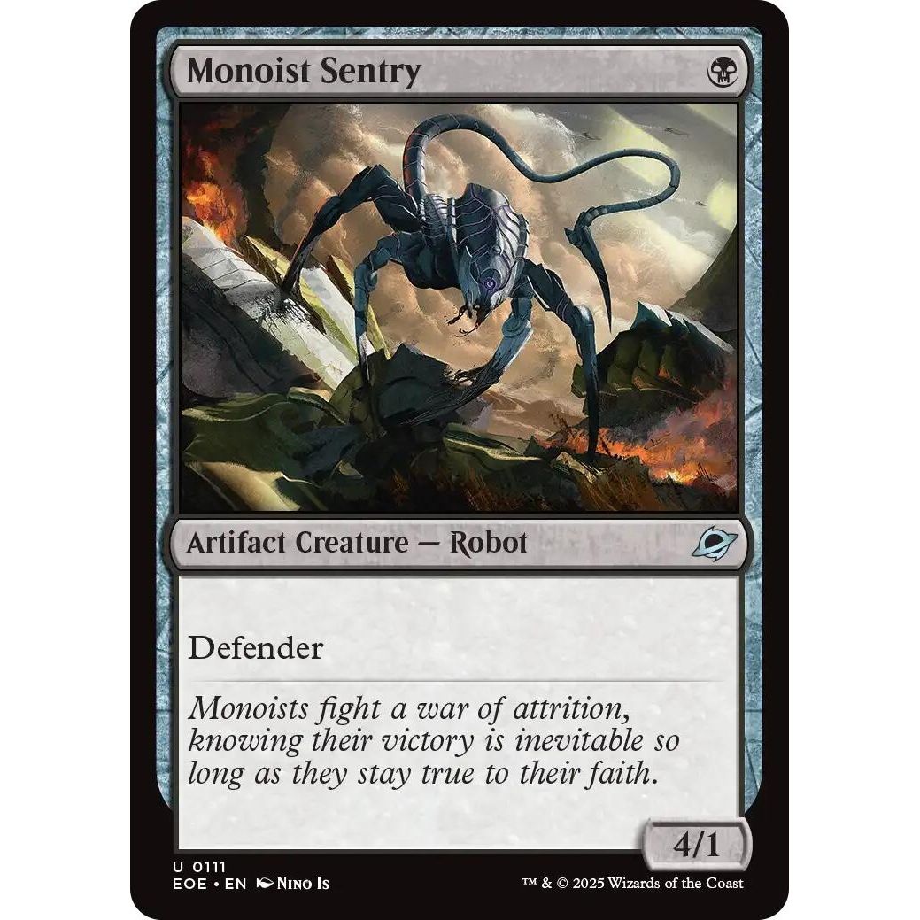 Image for Monoist Sentry (111) (EOE) - Magic: The Gathering