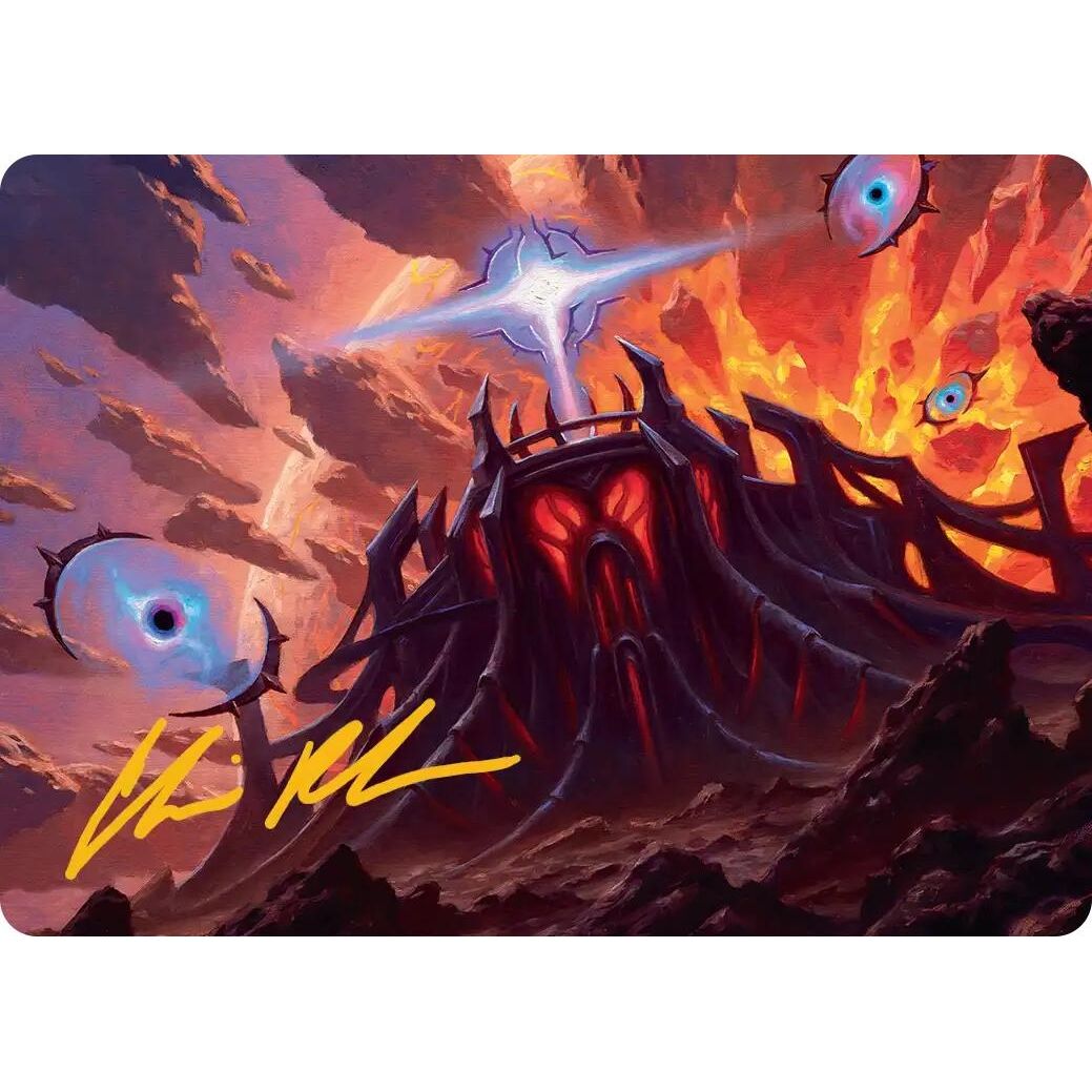 Image for Secluded Starforge Art Card (Gold-Stamped Signature) (32) (AAEOE) - Magic: The Gathering