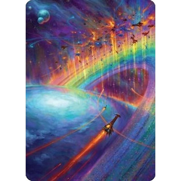 Image for Cascading Cataracts Art Card (43/54) (43) (AAEOE) - Magic: The Gathering