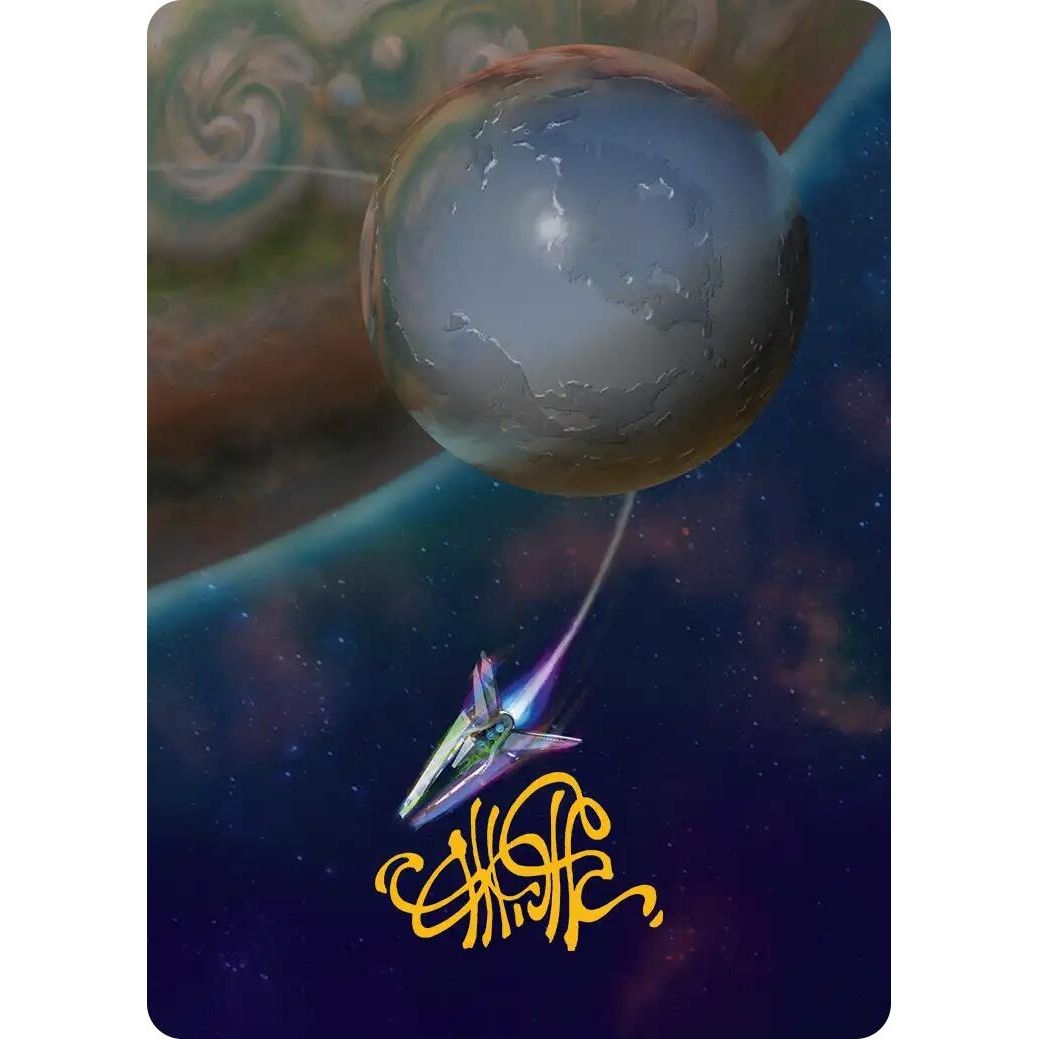 Image for Reflecting Pool Art Card (Gold-Stamped Signature) (46) (AAEOE) - Magic: The Gathering