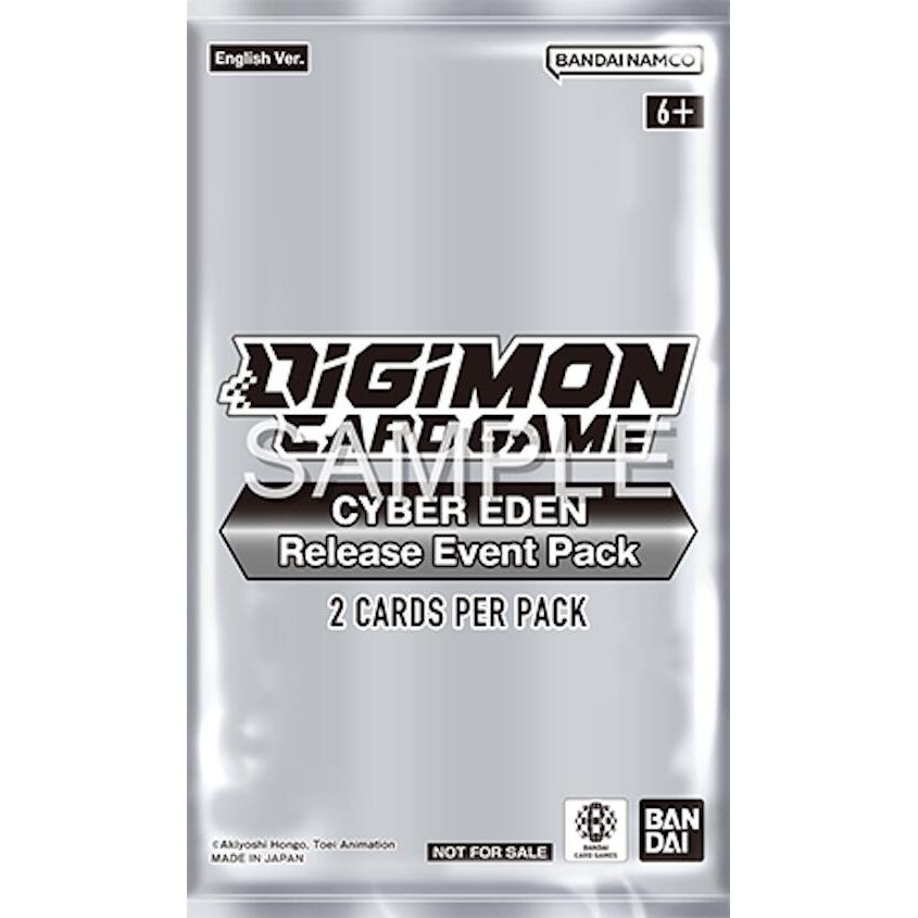 Image for Cyber Eden Release Event Pack - Digimon Card Game