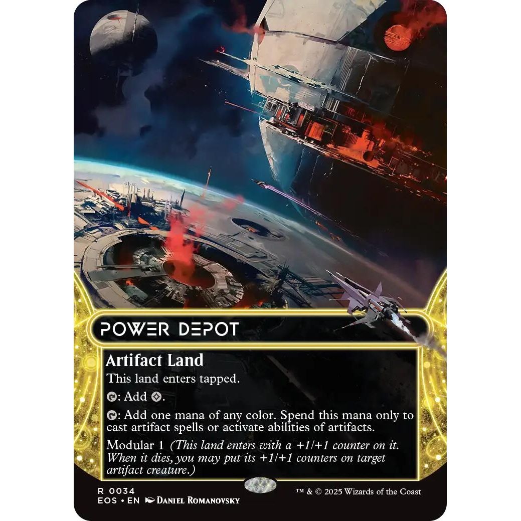 Image for Power Depot (0034) (Borderless) (34) (EOS) - Magic: The Gathering