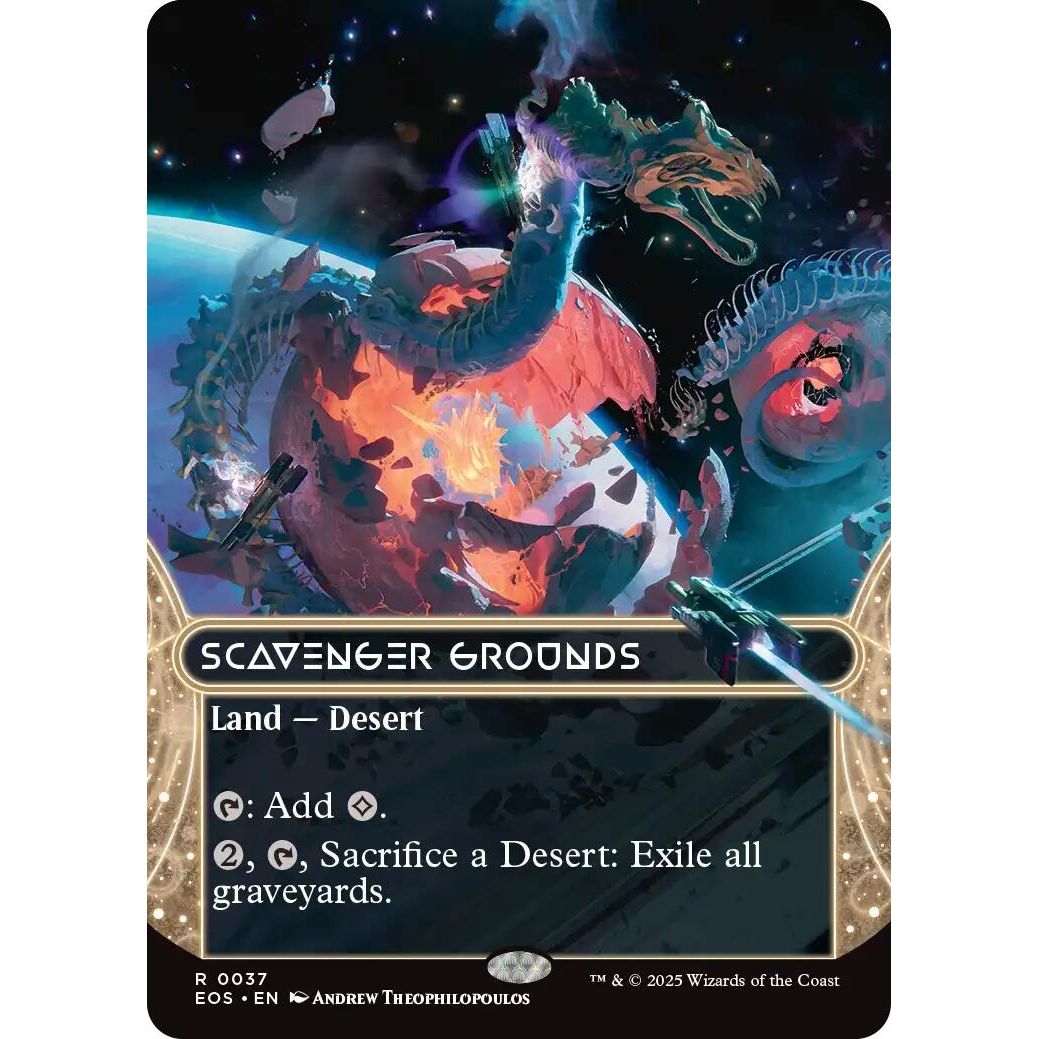 Image for Scavenger Grounds (0037) (Borderless) (37) (EOS) - Magic: The Gathering