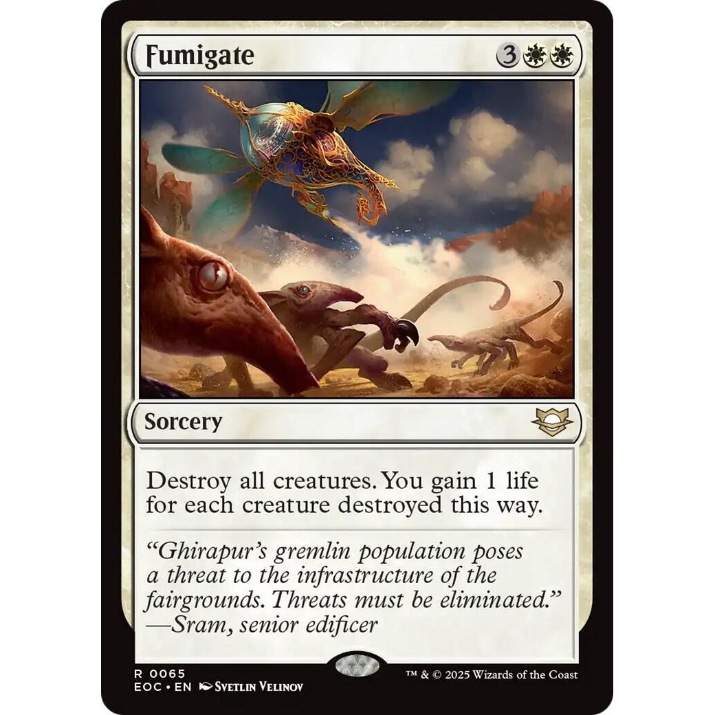Image for Fumigate (65) (EOC) - Magic: The Gathering