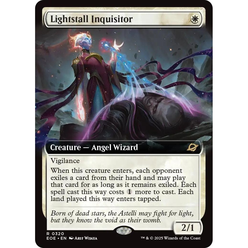 Image for Lightstall Inquisitor (Extended Art) (320) (EOE) - Magic: The Gathering