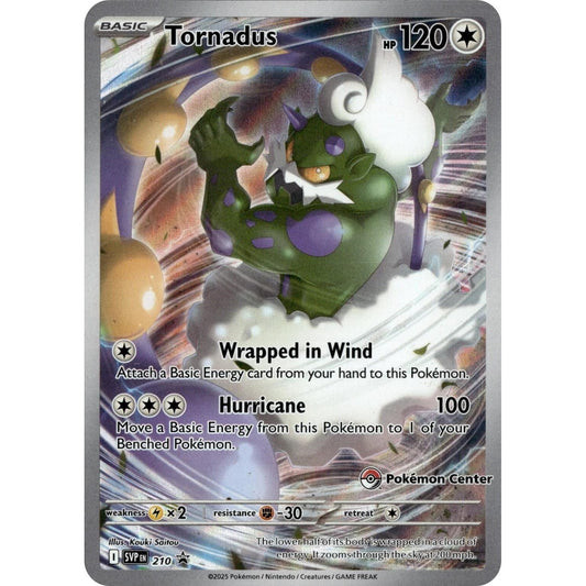 Image for Tornadus - 210 (Pokemon Center Exclusive) (210) (SVP) - Pokemon