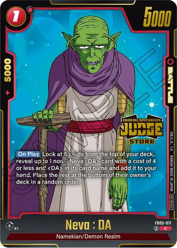 Image for Neva : DA (Judge Pack (Store Judge) 04) (FB05-011) (DBSFW_TPR) - Dragon Ball Super: Fusion World