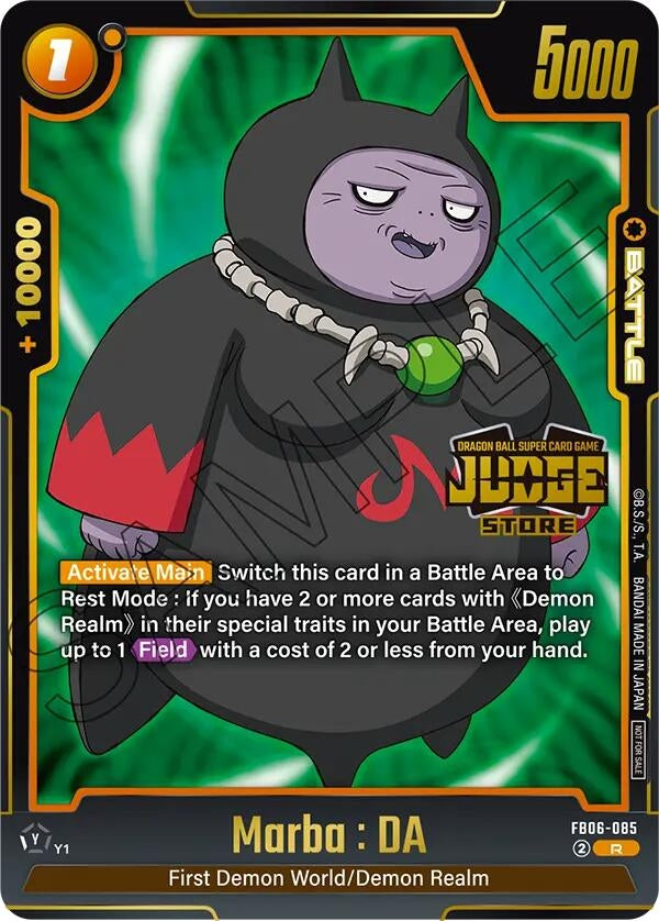 Image for Marba : DA (Judge Pack (Store Judge) 04) (FB06-085) (DBSFW_TPR) - Dragon Ball Super: Fusion World