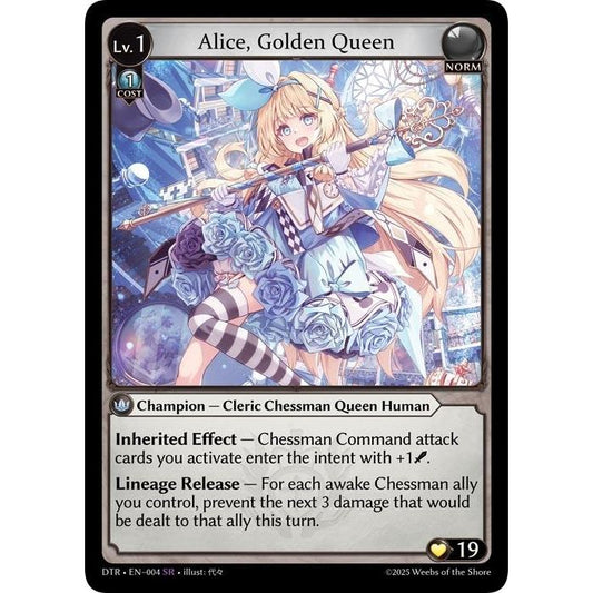 Image for Alice, Golden Queen (004) (DTR1E) - Grand Archive TCG