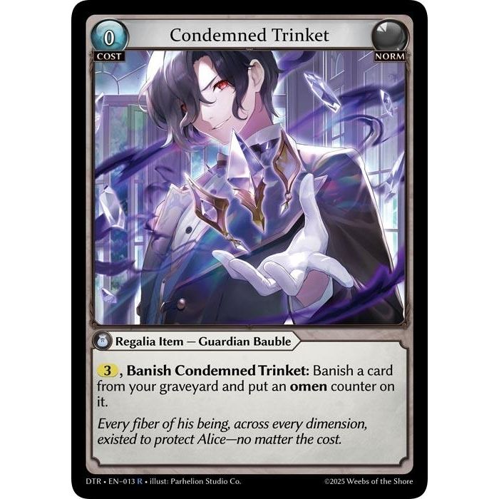 Image for Condemned Trinket (013) (DTR1E) - Grand Archive TCG