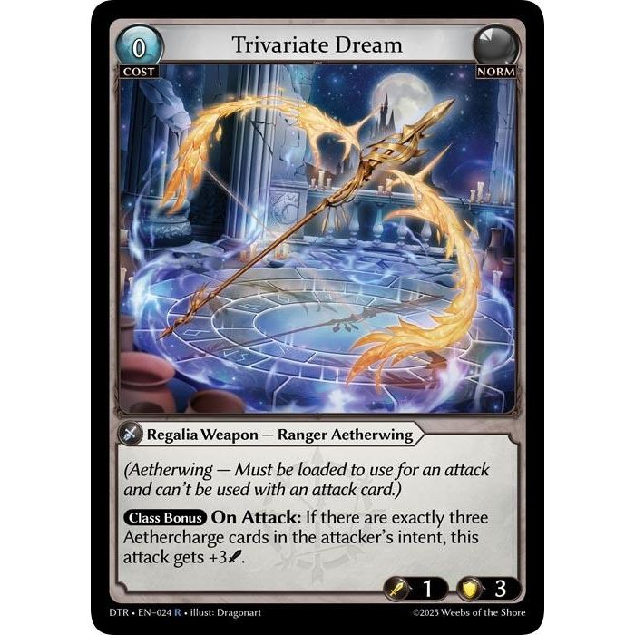 Image for Trivariate Dream (024) (DTR1E) - Grand Archive TCG