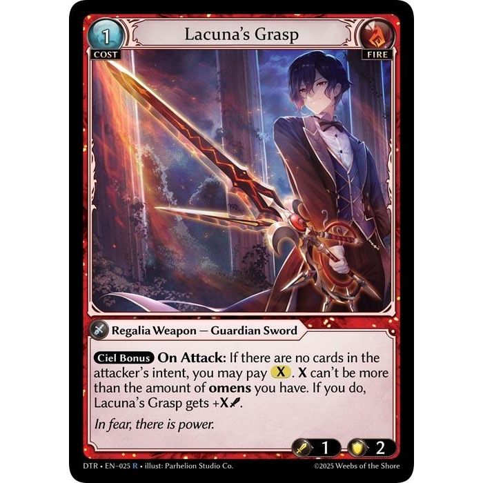 Image for Lacuna's Grasp (025) (DTR1E) - Grand Archive TCG