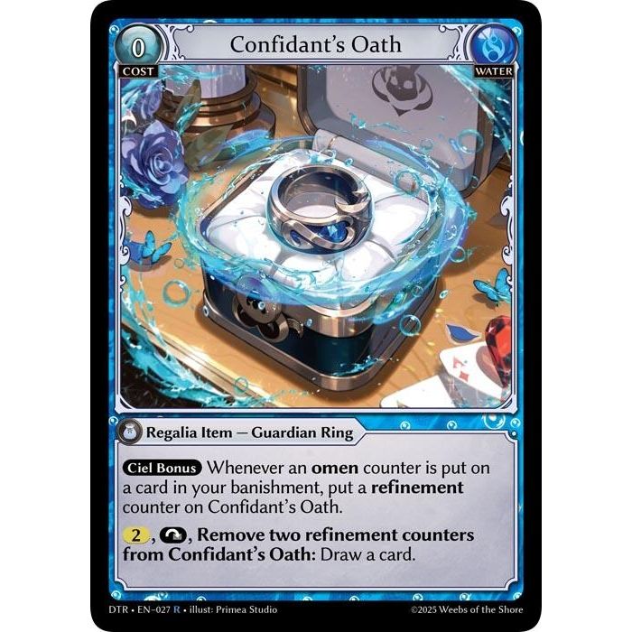 Image for Confidant's Oath (027) (DTR1E) - Grand Archive TCG
