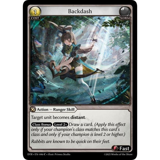 Image for Backdash (046) (DTR1E) - Grand Archive TCG