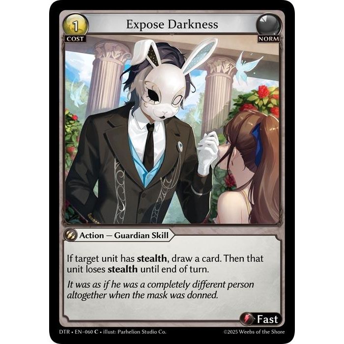 Image for Expose Darkness (060) (DTR1E) - Grand Archive TCG