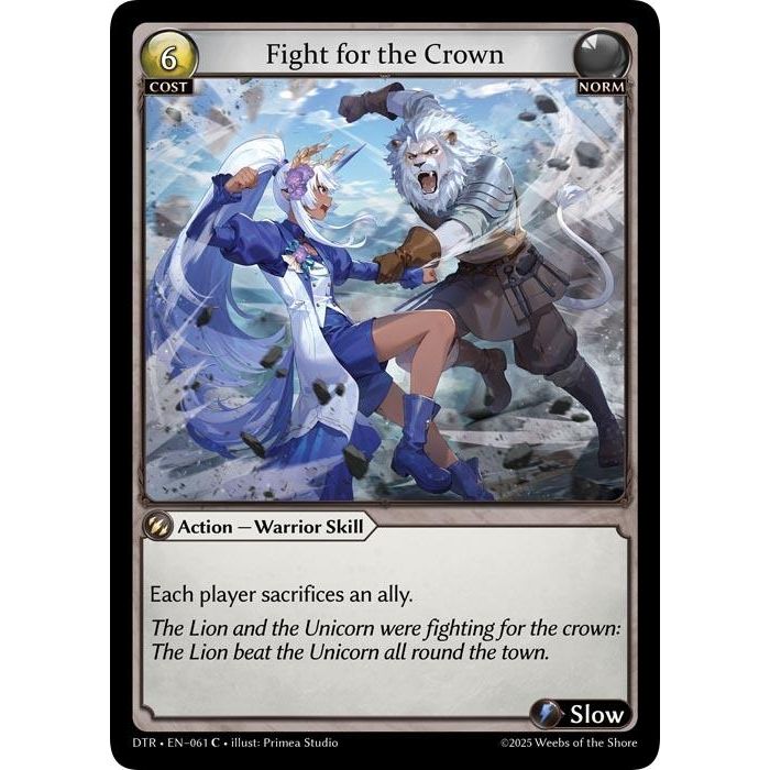 Image for Fight for the Crown (061) (DTR1E) - Grand Archive TCG