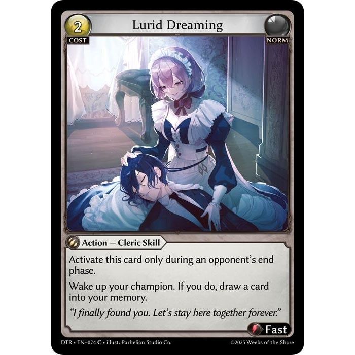 Image for Lurid Dreaming (074) (DTR1E) - Grand Archive TCG