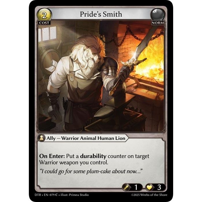 Image for Pride's Smith (079) (DTR1E) - Grand Archive TCG
