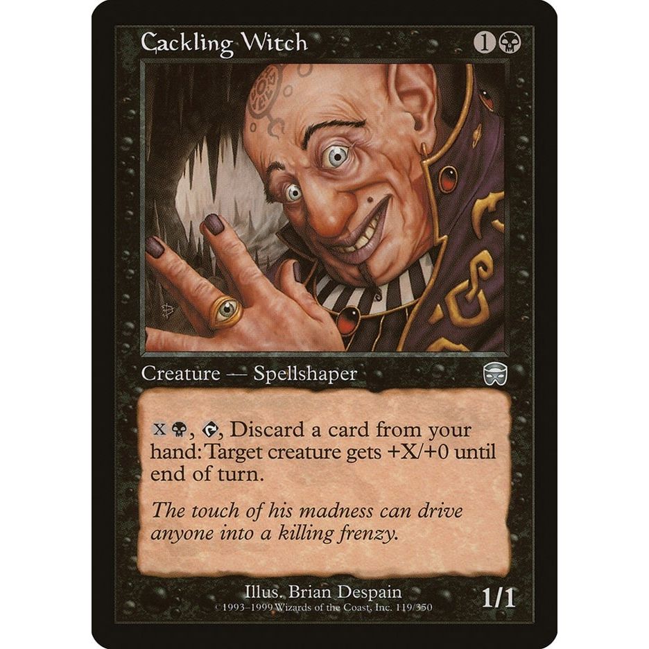 Image for Cackling Witch (119) (MMQ) - Magic: The Gathering