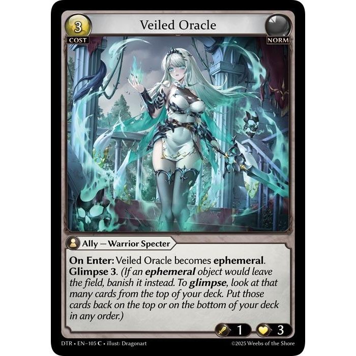 Image for Veiled Oracle (105) (DTR1E) - Grand Archive TCG