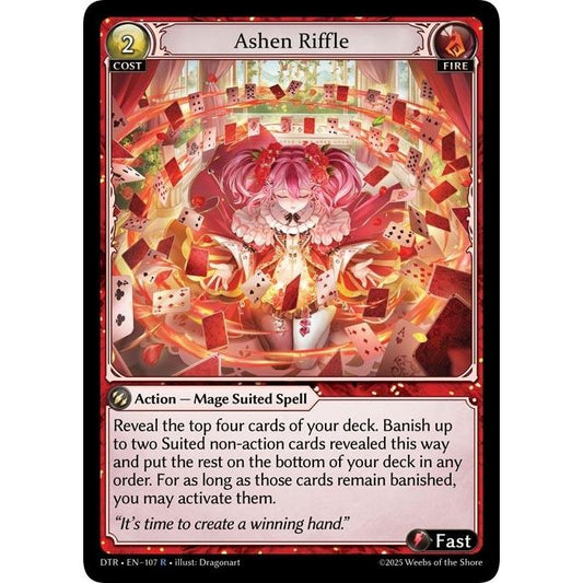 Image for Ashen Riffle (107) (DTR1E) - Grand Archive TCG