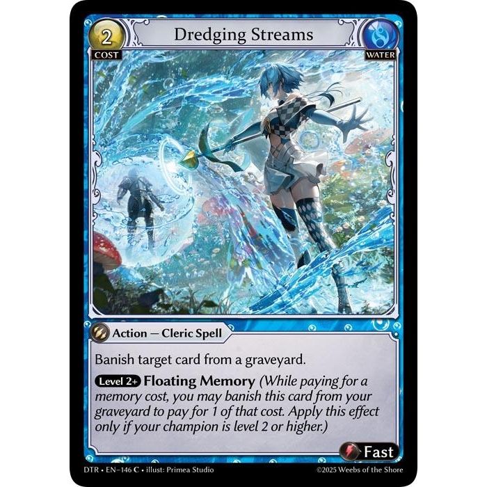 Image for Dredging Streams (146) (DTR1E) - Grand Archive TCG