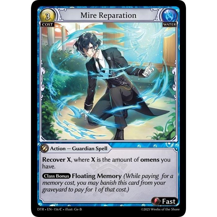 Image for Mire Reparation (156) (DTR1E) - Grand Archive TCG