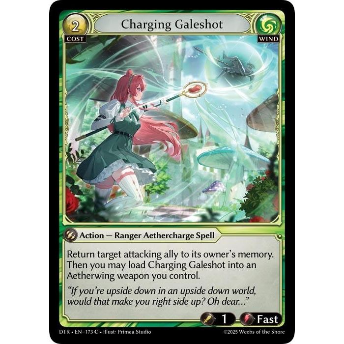 Image for Charging Galeshot (173) (DTR1E) - Grand Archive TCG
