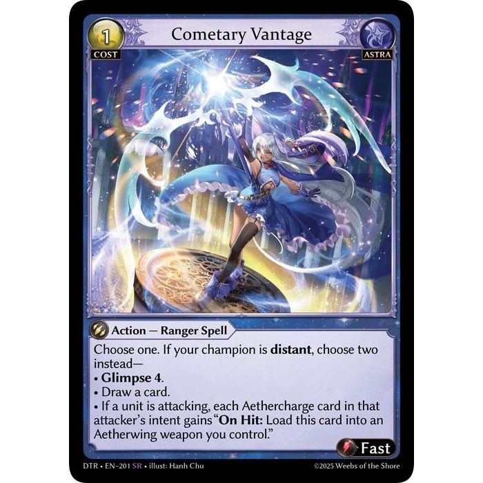 Image for Cometary Vantage (201) (DTR1E) - Grand Archive TCG