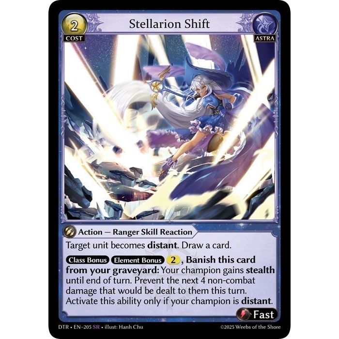 Image for Stellarion Shift (205) (DTR1E) - Grand Archive TCG