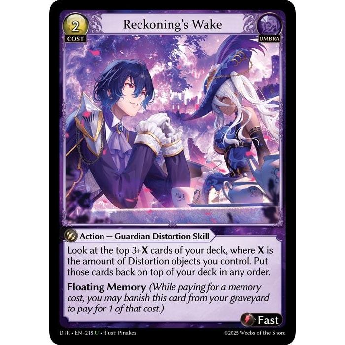 Image for Reckoning's Wake (218) (DTR1E) - Grand Archive TCG