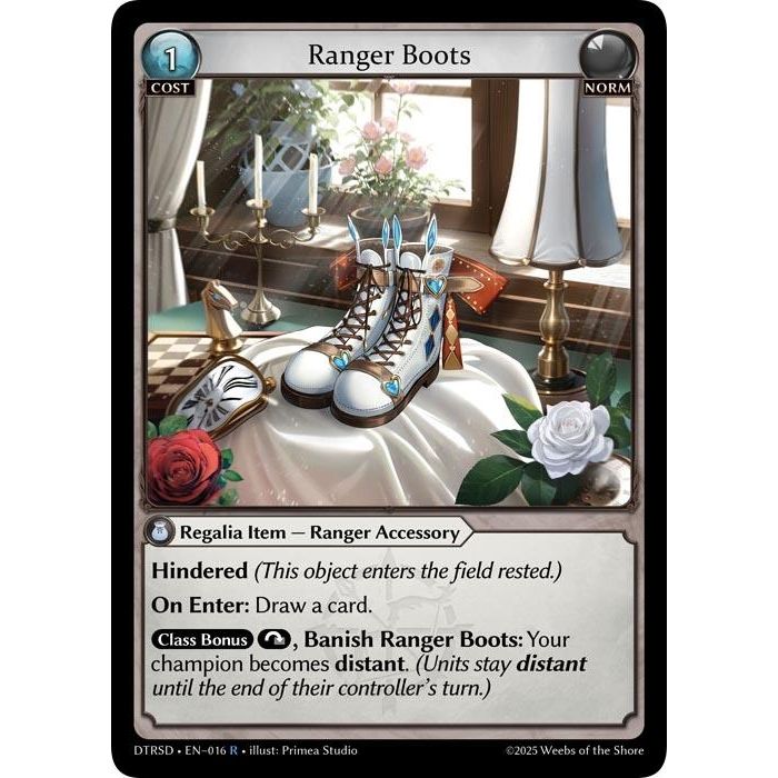 Image for Ranger Boots (16) (DTRSD) - Grand Archive TCG