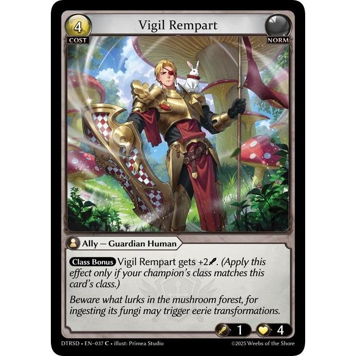 Image for Vigil Rempart (37) (DTRSD) - Grand Archive TCG