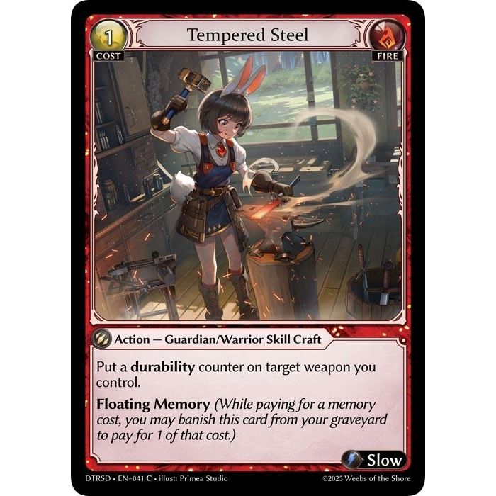 Image for Tempered Steel (41) (DTRSD) - Grand Archive TCG