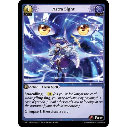 Image for Astra Sight (47) (DTRSD) - Grand Archive TCG